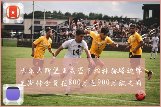 沃尔夫斯堡正式签下柏林赫塔边锋里斯转会费在800万至900万欧之间