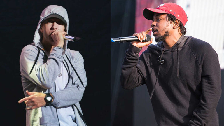 Kỷ lục đứng top của Eminem và Kendrick Lamar