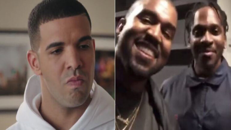 Kanye West với hình ảnh Joker, cùng lời đe doạ kết liễu Drake