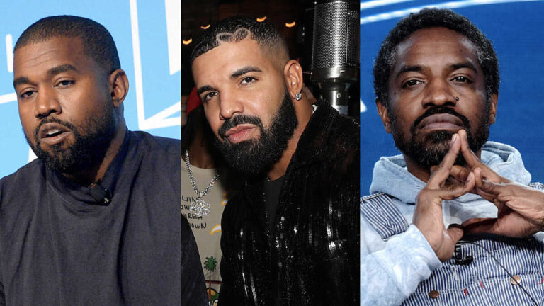 André 3000 đứng giữa cuộc chiến của Kanye West và Drake