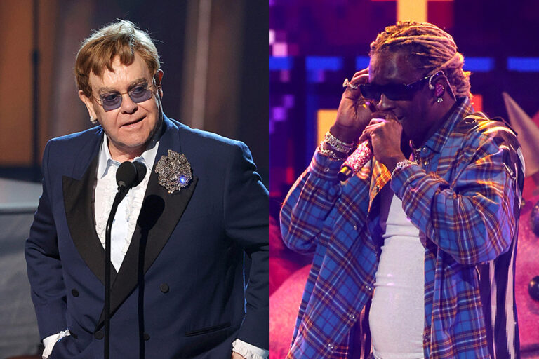 Elton John đưa ra lời khuyên cho Young Thug: “Hãy hát nhiều hơn…”