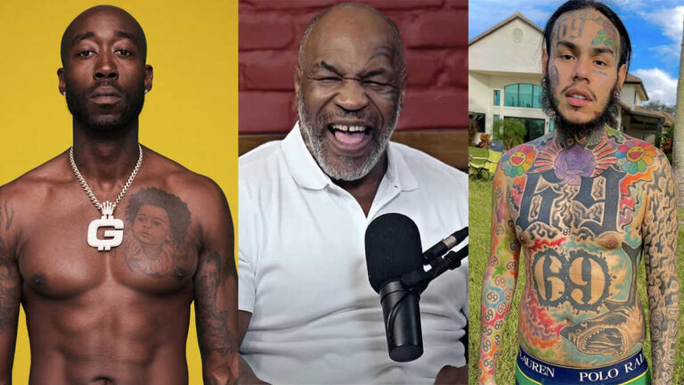 Mike Tyson hỏi Freddie Gibbs sẽ thế nào nếu anh ta lên sàn đấu với 6ix9ine