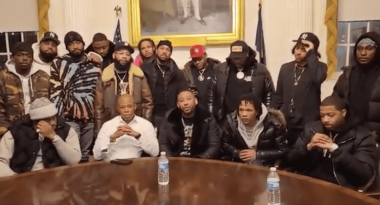 Các rapper của NYC đối mặt với thị trưởng để bàn luận về vấn đề của Drill rap