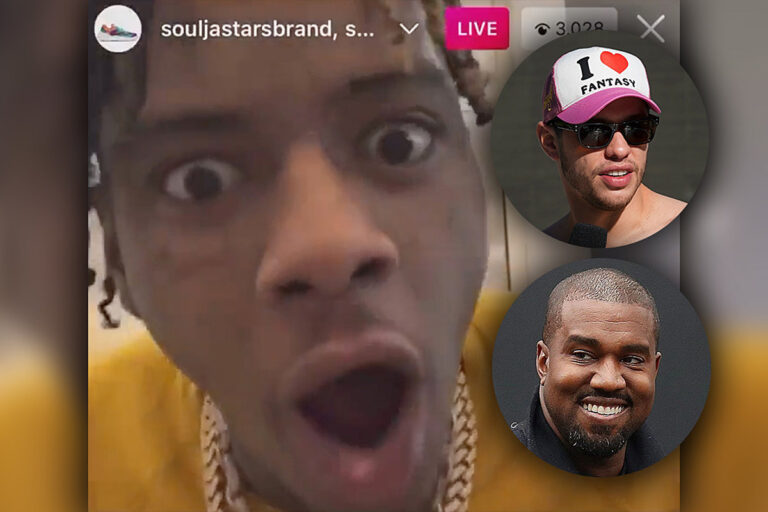 Soulja Boy lên tiếng cảnh cáo Pete Davidson vì những tin nhắn gửi cho Ye liên quan đến KimK