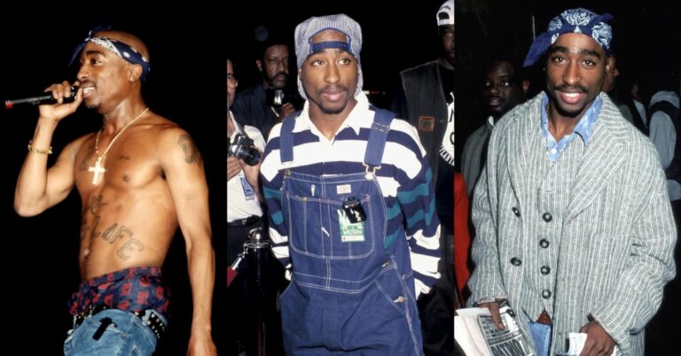 Rapper & thời trang: Tupac Shakur