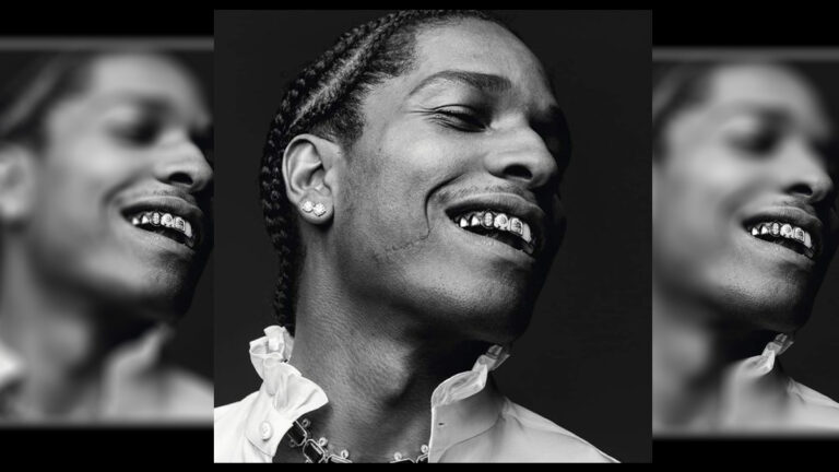 A$AP Rocky, mặt thẹo nhưng vẫn đẹp trai